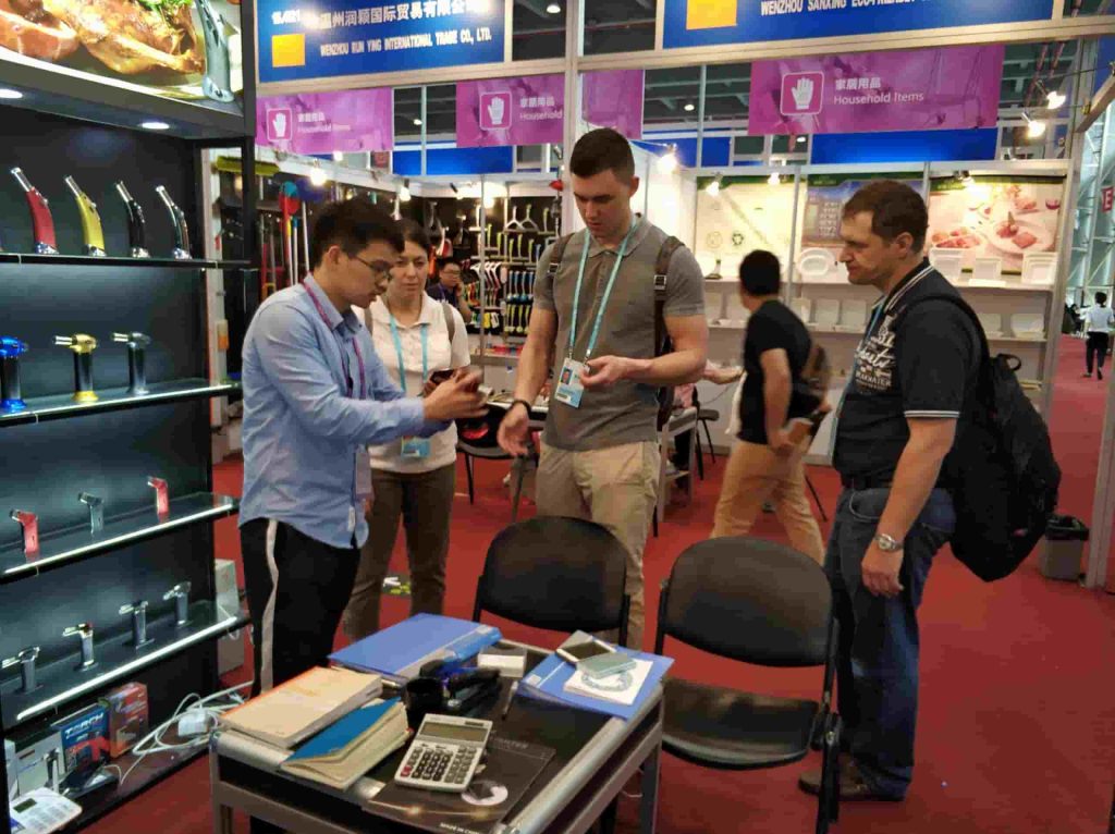Exhibition customer