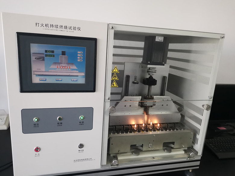 LIGHTER-SUSTAINED-COMBUSTION-TESTER